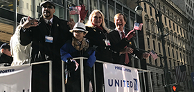 Scott Higgins Lin Higgins WeSalute (founded as Veterans Advantage) Veterans Day Parade