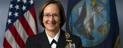 TopRank: Navy Adm. Lisa Franchetti
