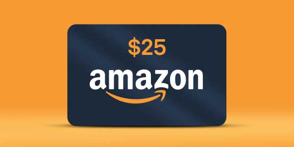 Get $25 Amazon