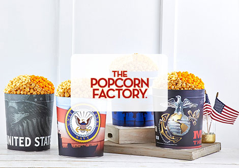 The Popcorn Factory - save 30%